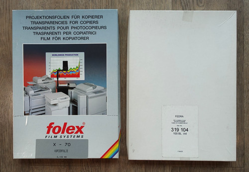 Folex kopierfolie - kopierfolie, a4