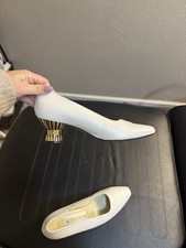 Nordstrom White Leather