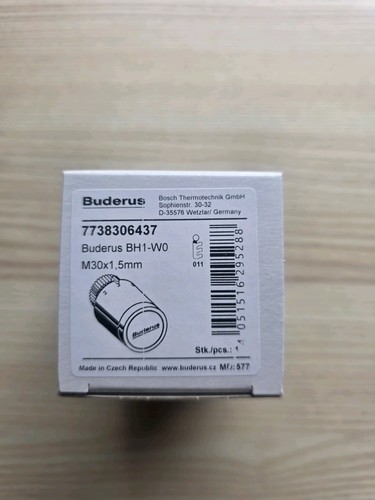 Buderus thermostatkopf logafix - buderus,