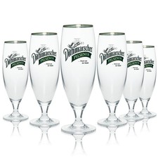 6x Dithmarscher Bier Glas