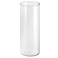 Klar glas zylinder - 7.1"x2.6"klar,