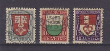 Schweiz 1919 Pro Juventute MiNr. 149-51 ⊙/gest ohne Falz- und Papierreste