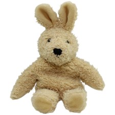 Vintage Heunec Beiger Hase, sitzend Kuscheltier 25cm Gebraucht Hase