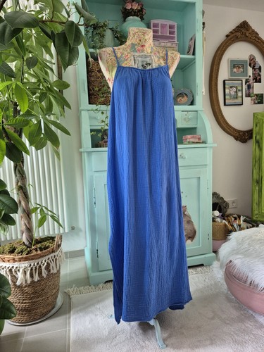 Maxikleid one size musselin - maxikleid,