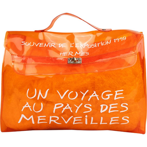 Hermès transparent vinyl - hermès,
