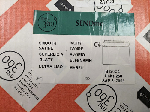 100 versandtaschen ivory - 100,