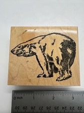 A5, Art Rubber Stamp, Polar
