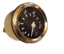 Tacho ø60 100 kmh chromring
