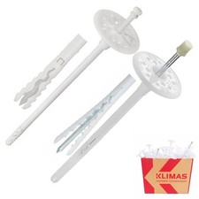 WDVS Dämmstoffdübel Dämmstoffhalter Thermodübel Tellerdübel LTX LFGM Ø8 Ø10 ETA