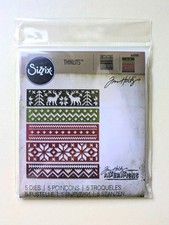 Stanzschablone, 5 Bordüren