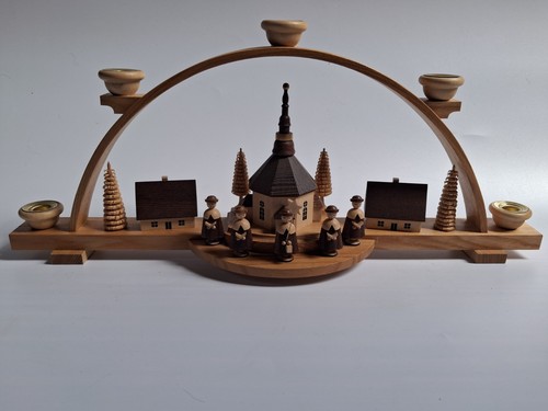 Schwibbogen seiffener kirche - schwibbogen-,