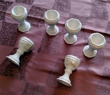 6 Eierbecher Sommerfarn von