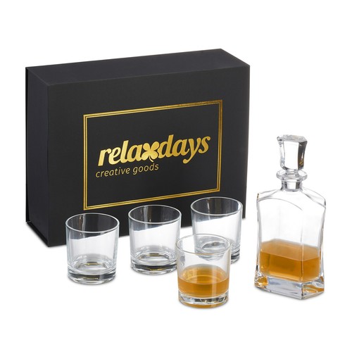 Whisky set tlg cognac - 5-tlg.,