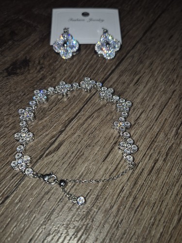 Schmuckset kleeblatt armband - schmuckset,