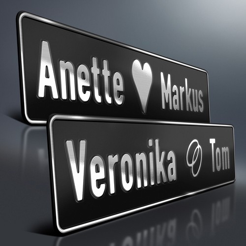Hochzeit aluschild - hochzeit,