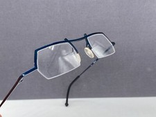 Theo Brille Herren Damen Blau
