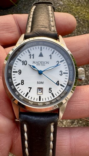 Klassik armbanduhr madison - klassik,