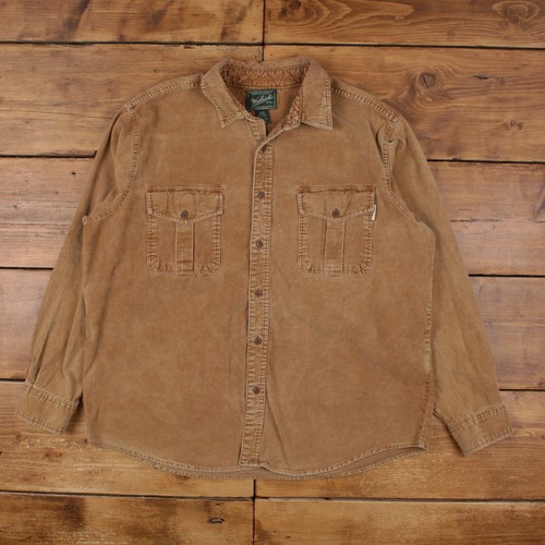 Vintage woolrich cordhemd - cordhemd, 2xl