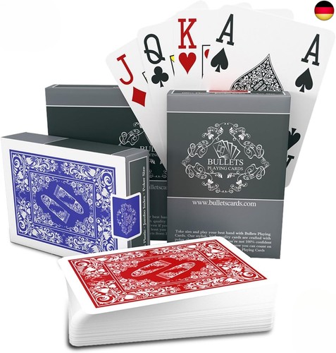 Plastik pokerkarten - 54,