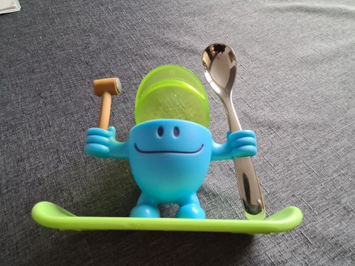 Eierbecher mcegg blau mit - eierbecher,