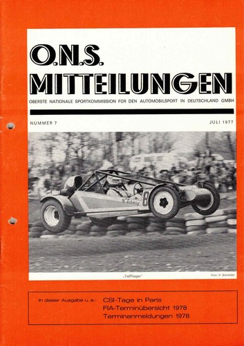 Ons mitteilungen 7 - ons, juli