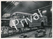 Foto Omnibus Oldtimer Bus Krauss Maffei Fabrikationshalle Werksgelände M1.65