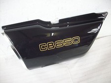 Original Seitendeckel links / Cover left Honda CB 650  RC03 schwarz