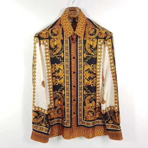 Versace seidenhemd herren - versace,