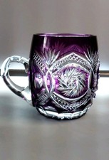 Bleikristall, Bierkrug,  Glaskrug