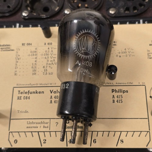 Röhre valvo 408 tube - a,