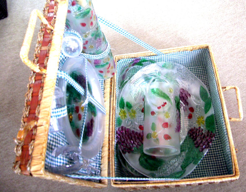 Picknickkorb 46x40x20 cm - -,