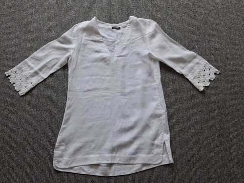 Damen leinen bluse - , der