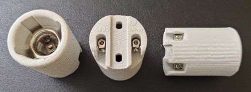 Fassung e14 keramik - keramik, /