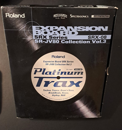 Roland srx platinum - srx-08, trax