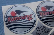 4x Embleme für Nabenkappen