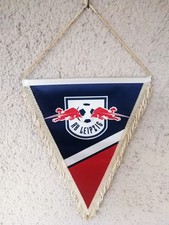 Alter Wimpel RB LEIPZIG DIE ROTEN BULLEN/ Höhe 32 cm Breite 23 cm