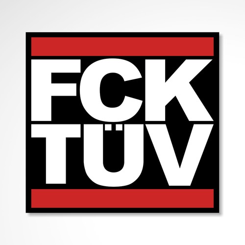 Fuck tüv sticker motorsport - fuck,