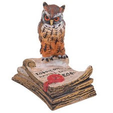 6 cm - Wiener Bronze 'Eule auf