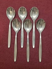 Wmf Stockholm Cromargan 6 Kaffeelöffel Teelöffel 13,5 cm Note 3 siehe Bilder 