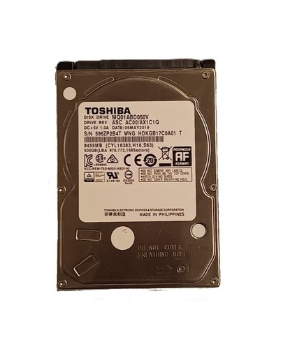 Toshiba 500gb sata zoll - sata, 2,5