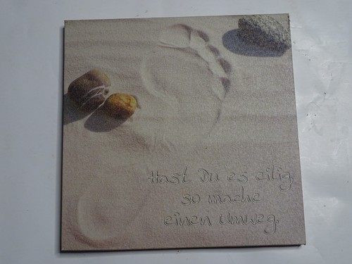 2er set steinbilder meer sand - steinbilder,