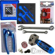 BGS BÖRDEL-GERÄT BREMS-LEITUNG 4.75 mm 3/16" + ROHR-BIEGEZANGE + ABSCHNEIDER