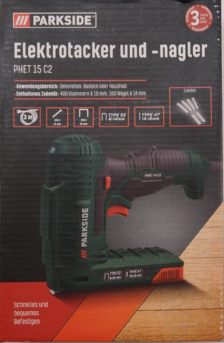 Parkside elektrotacker - parkside,