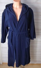 Dünner leichter Bademantel dunkelblau 44/46 knielang