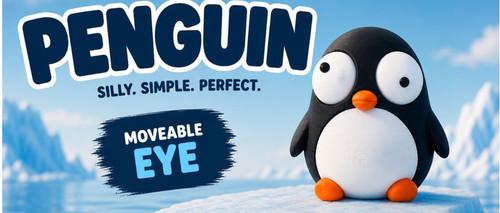 Lustiger pinguin mit - lustiger,