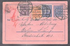 DR., Rohrpost Ganzsache Ru 10