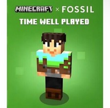 Minecraft fossil collab - ⌚,
