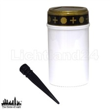 LED Solar Grablicht Kerze
