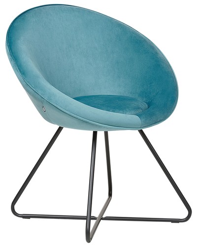 Sessel rund samtstoff - samtstoff, mit