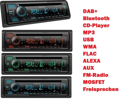 Kenwood kdc bt560dab autoradio - kdc-bt560dab,